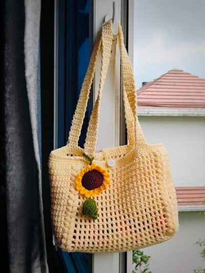 Crochet Flower bag
