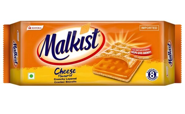 Malkist Tasty Cheese Sandwich Biscuits (Imported)