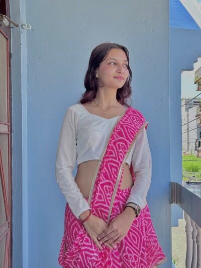 Beautiful Pink Sari